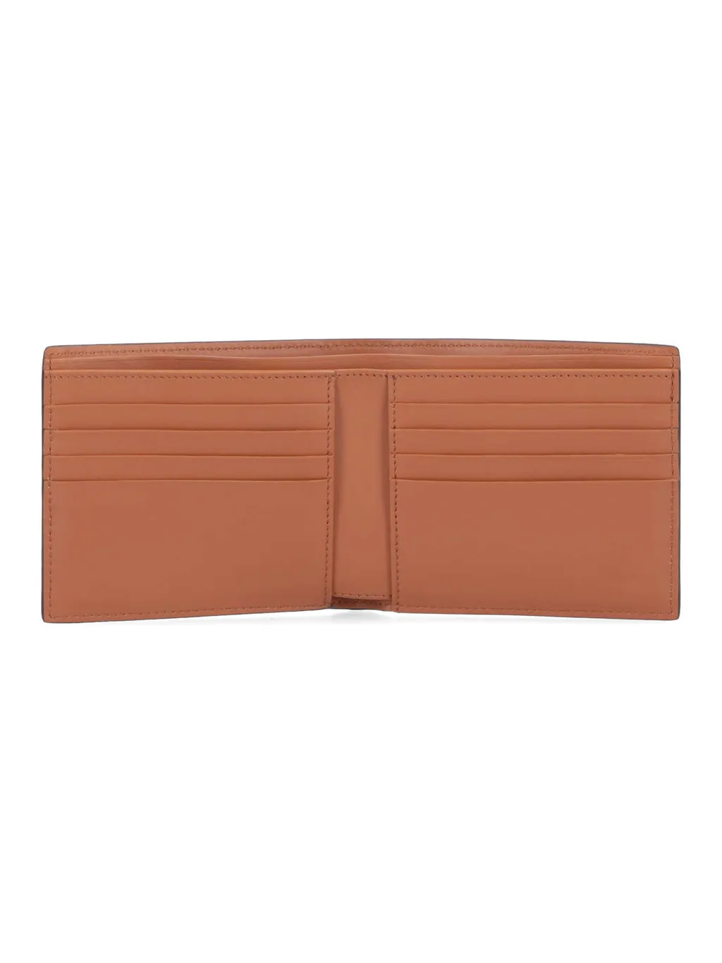 Fendi Logo Plaque Bifold Wallet