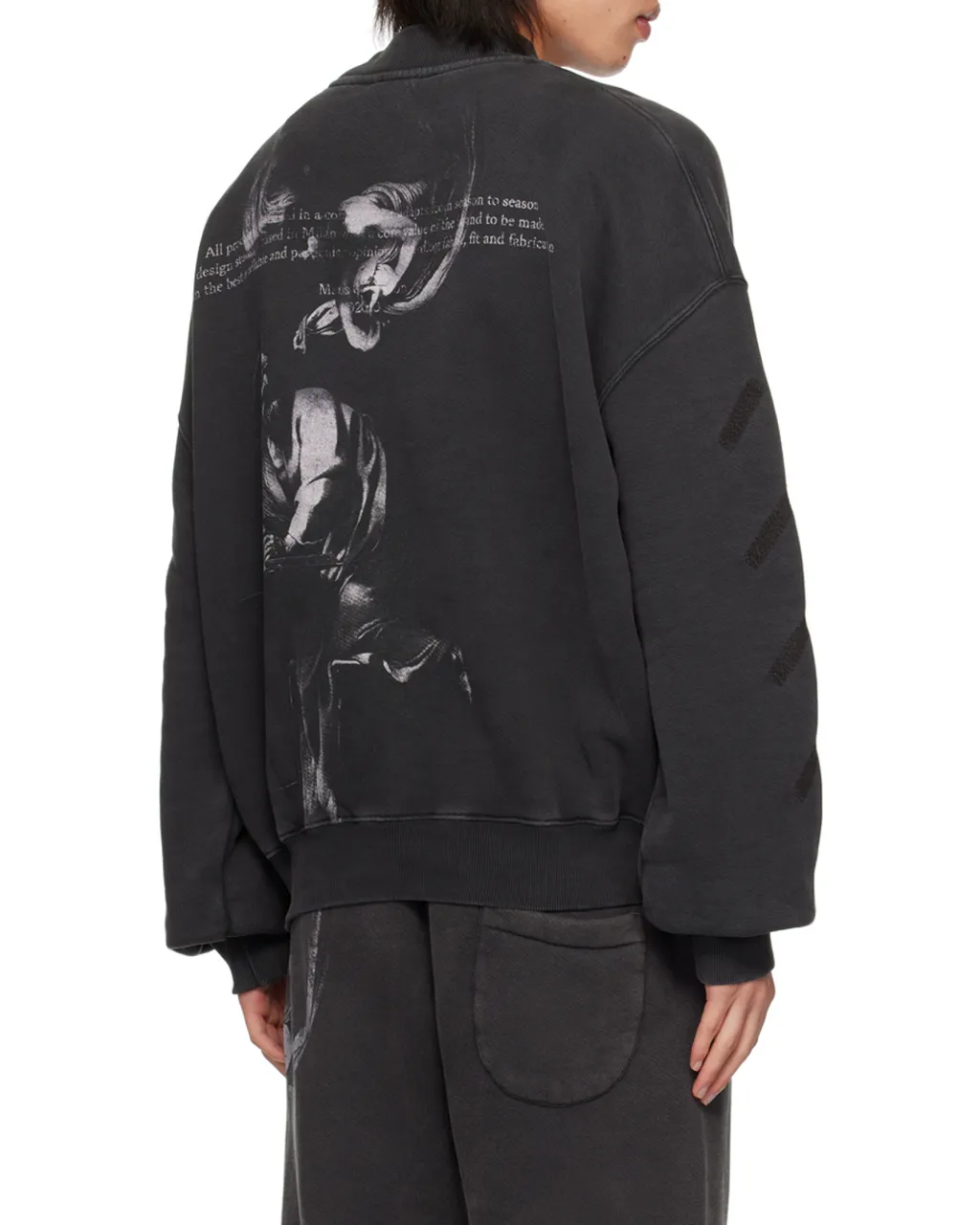 Off-White Logo Printed Crewneck Sweatshirt