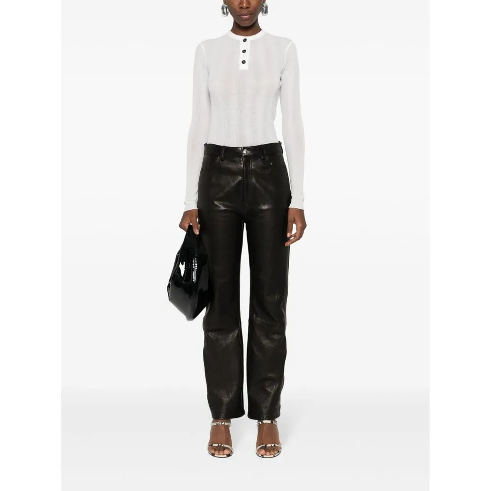 Khaite Long-Sleeved Knitted Top