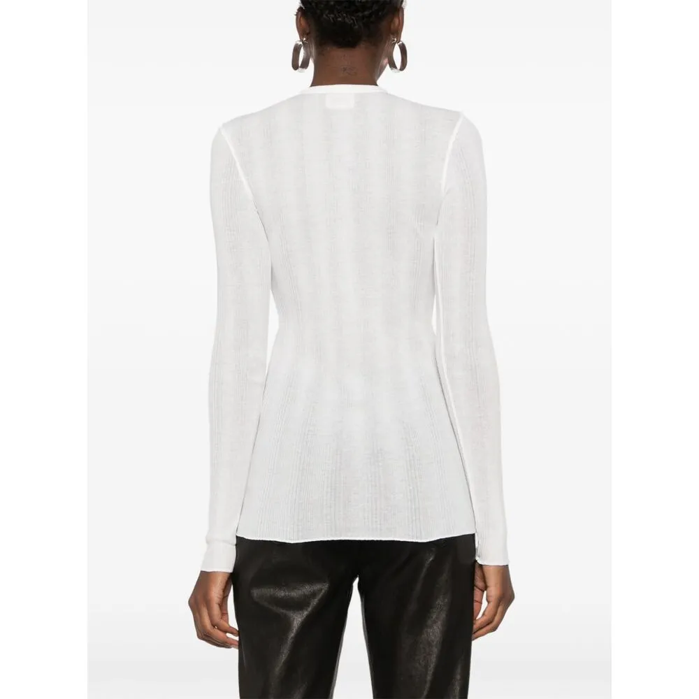 Khaite Long-Sleeved Knitted Top