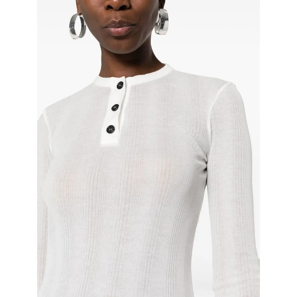 Khaite Long-Sleeved Knitted Top