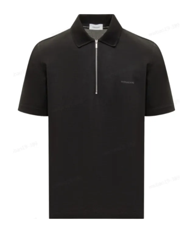Ferragamo Logo Embroidered Polo Shirt