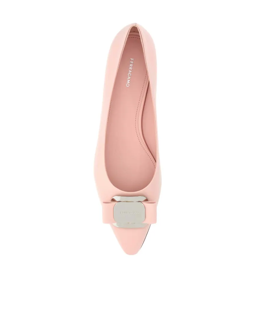 Salvatore Ferragamo New Vara Bow-Detailed Ballet Flats