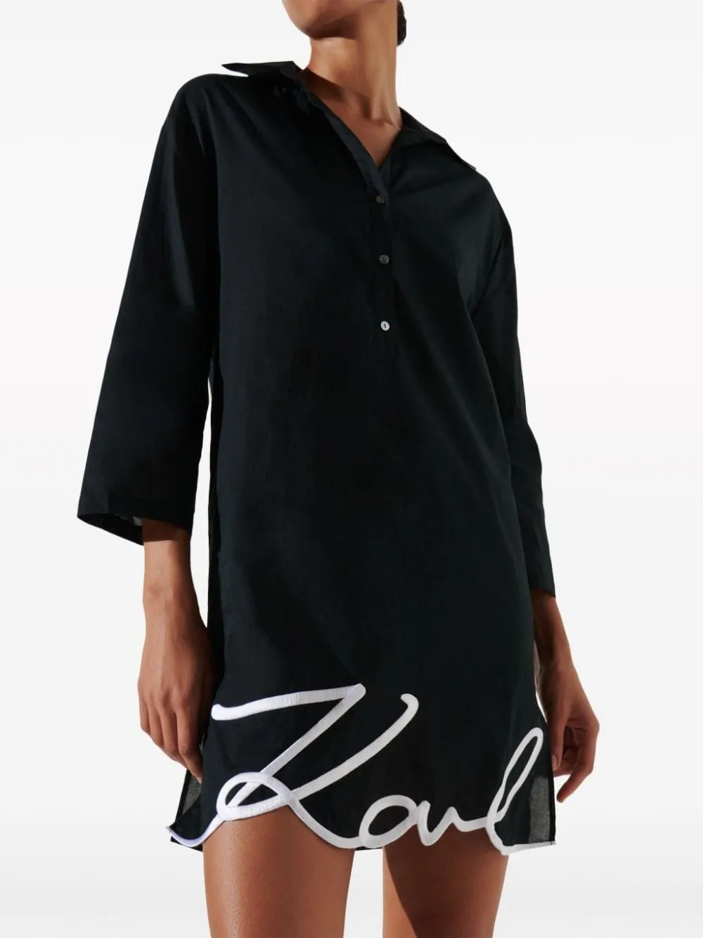 Karl Dna Cotton Beach Dress