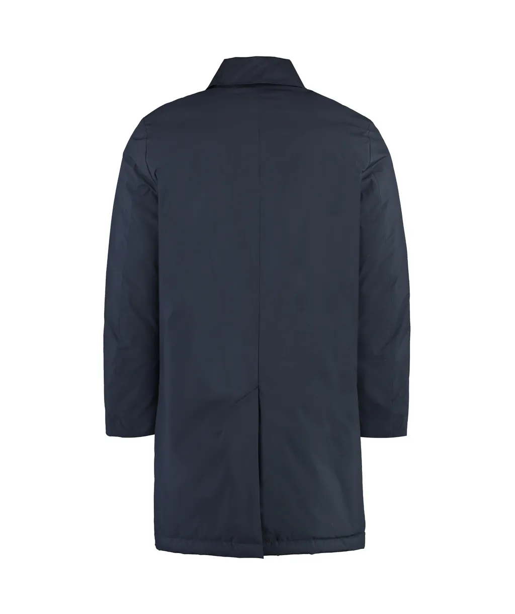 Long-Sleeved Parka Coat