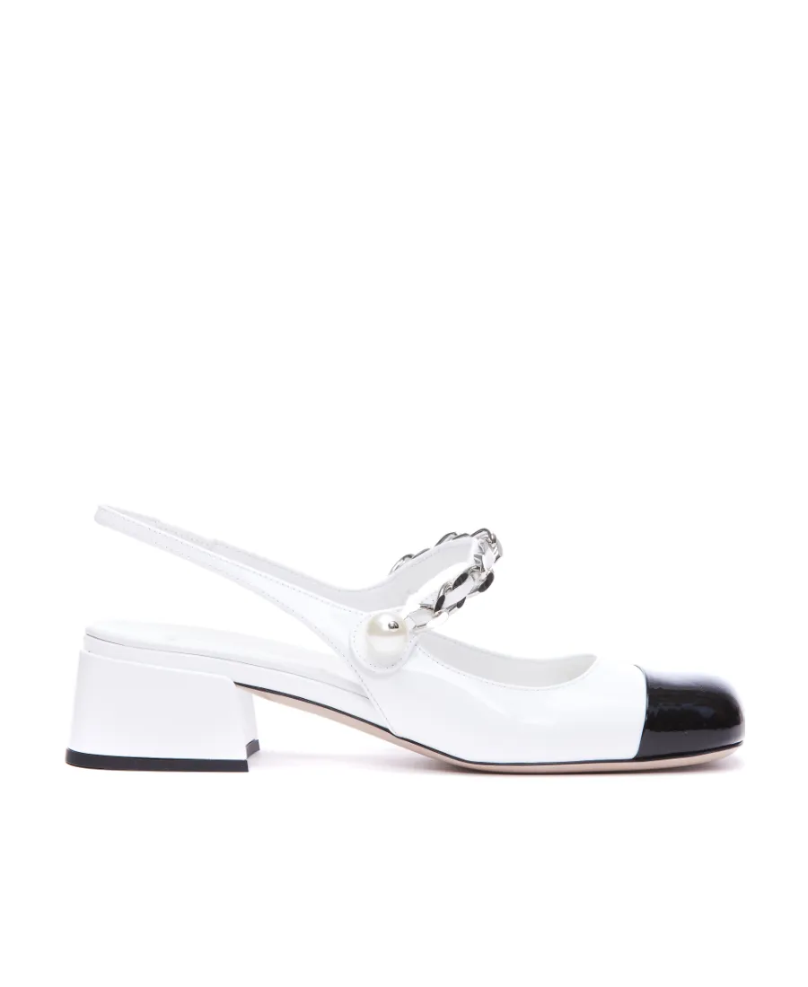 Open-Heeled High Heels