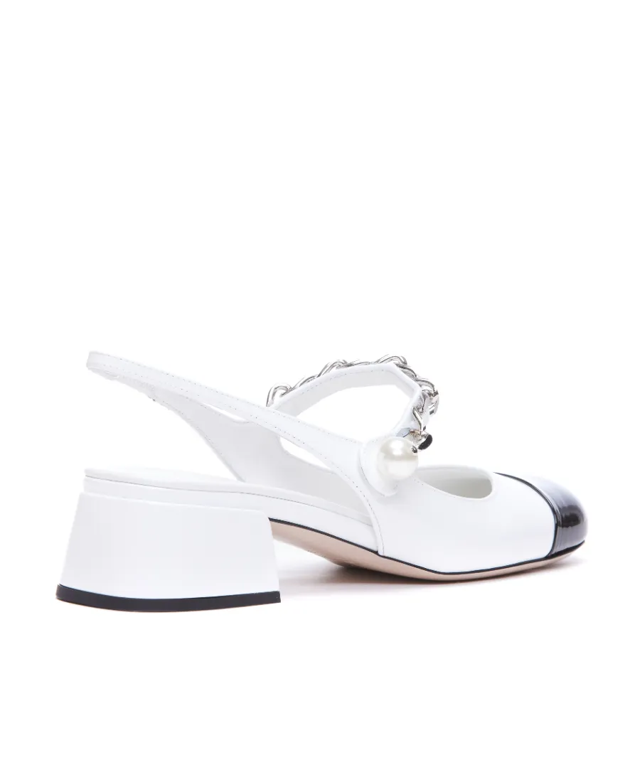 Open-Heeled High Heels