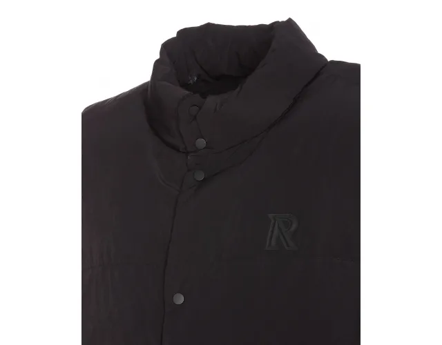 High Collar Sleeveless Vest