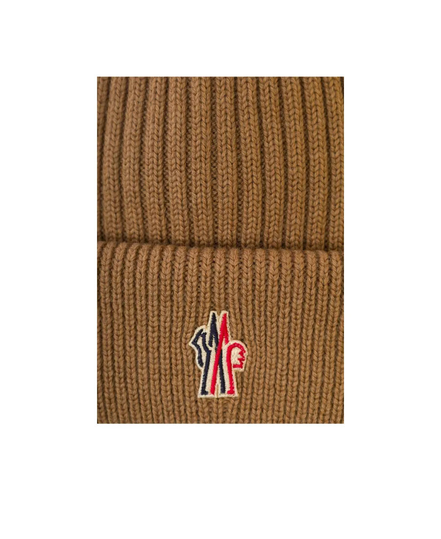 Moncler Grenoble Logo Embroidered Beanie