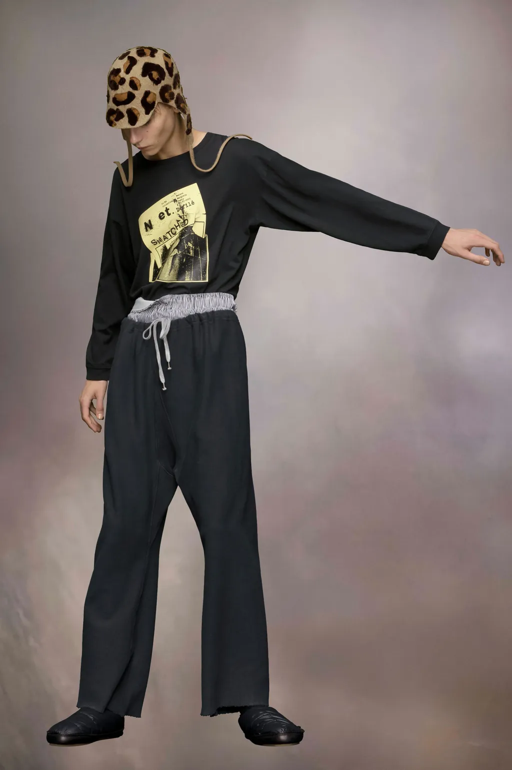 Maison Margiela Graphic Printed Long-Sleeved T-Shirt