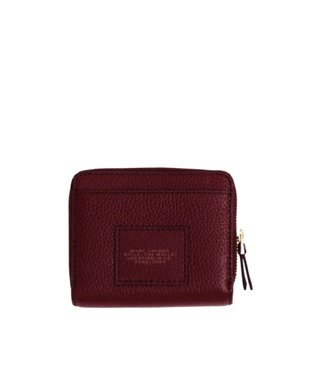 Marc Jacobs Logo Printed Zipped Mini Compact Wallet