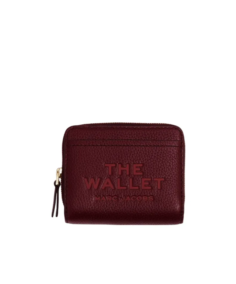 Marc Jacobs Logo Printed Zipped Mini Compact Wallet