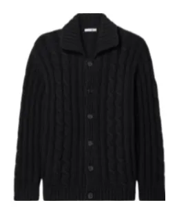 Eleo Cable-Knit Cardigan