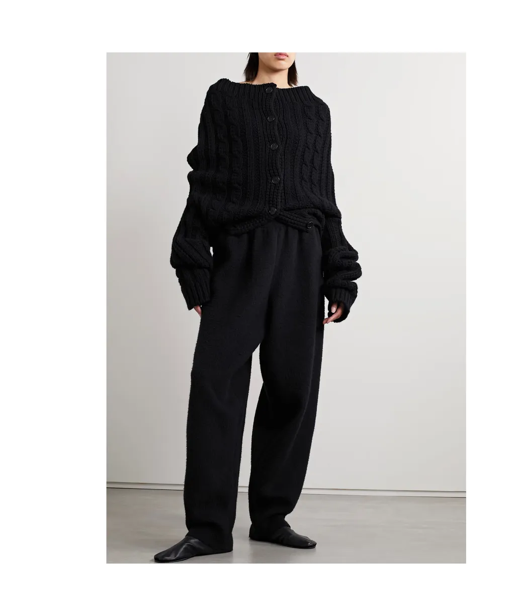 Eleo Cable-Knit Cardigan
