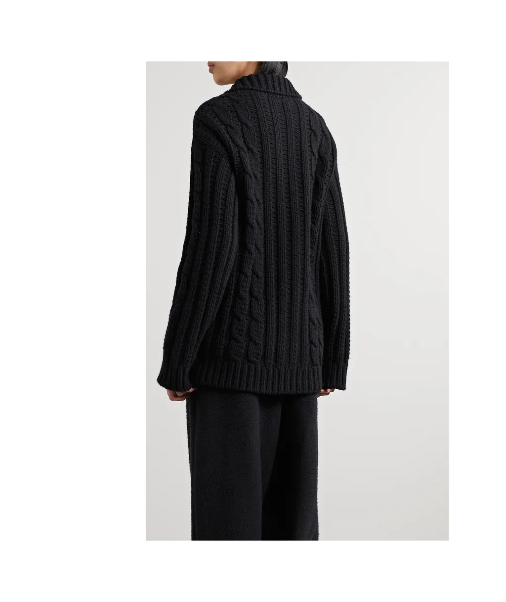 Eleo Cable-Knit Cardigan