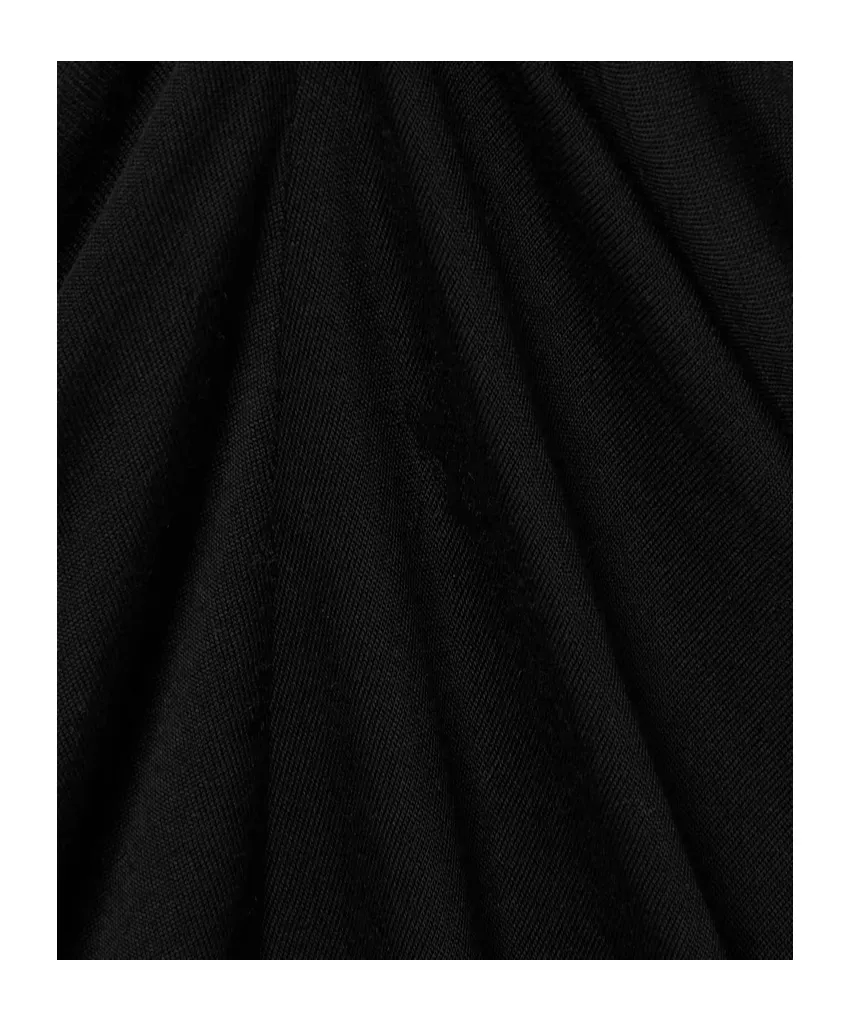 Rodin Pleated Wool Extra-Long Dress