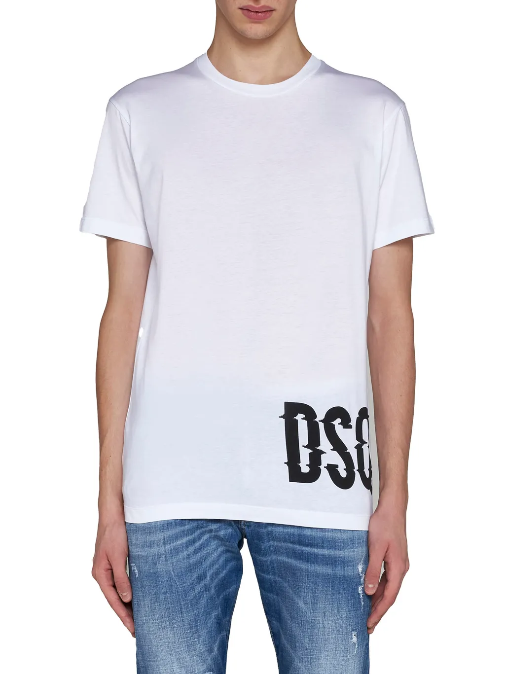 Dsquared2 Logo-Printed Crewneck T-Shirt
