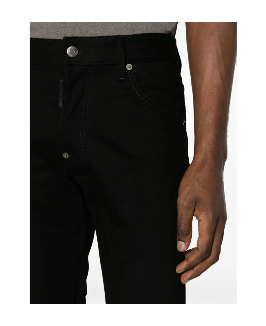 Dsquared2 Skater Straight Leg Slim-Cut Jeans