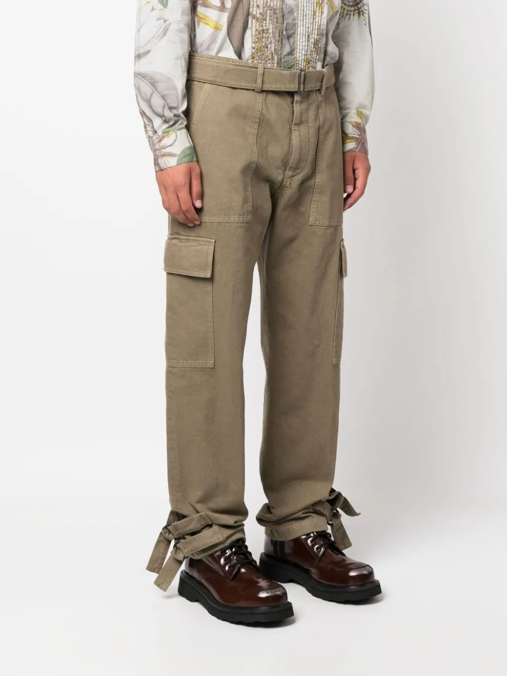 Belt Ring Casual Pants