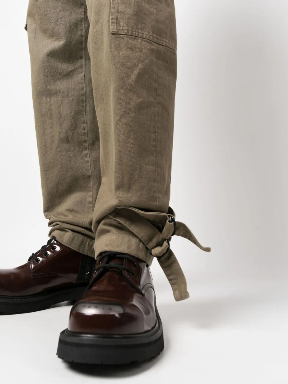 Belt Ring Casual Pants