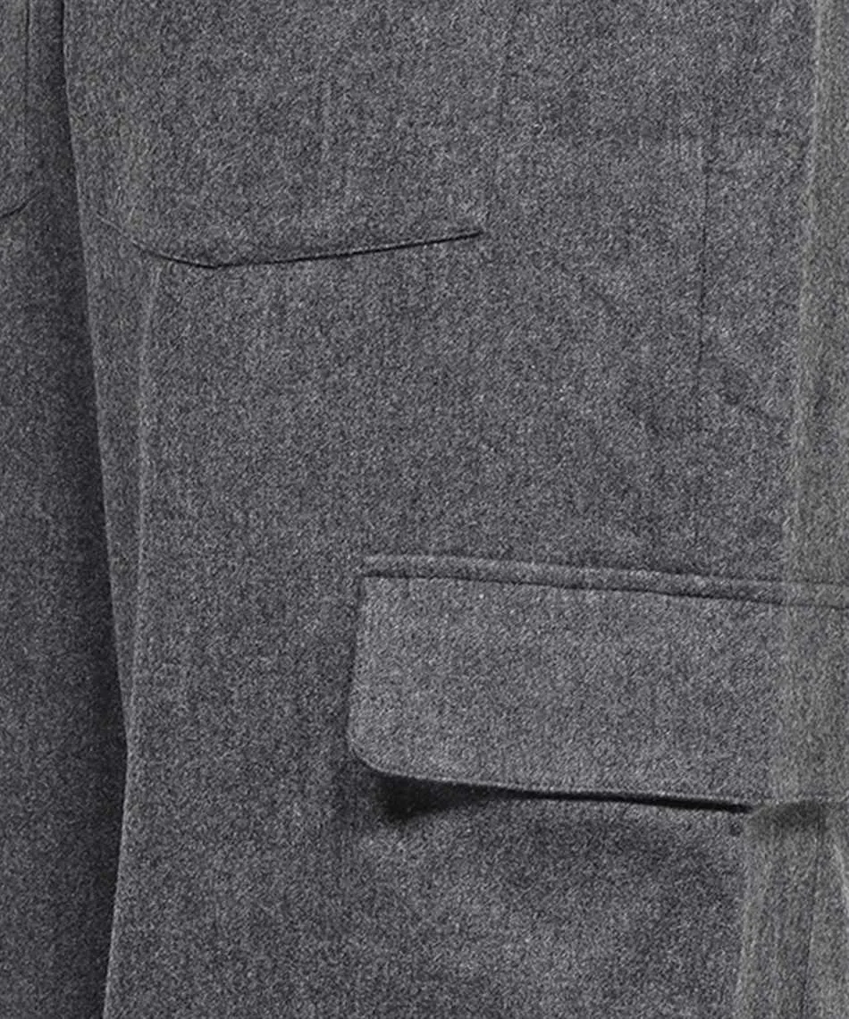 Loose Casual Trousers With Drawstring