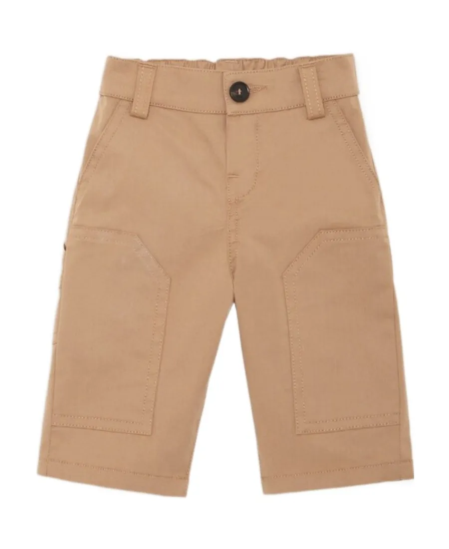 Fendi Kids Logo Patch Pants