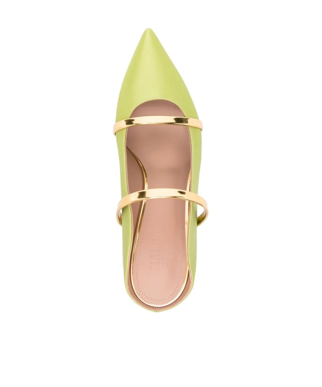 Maureen 70Mm Satin Mules