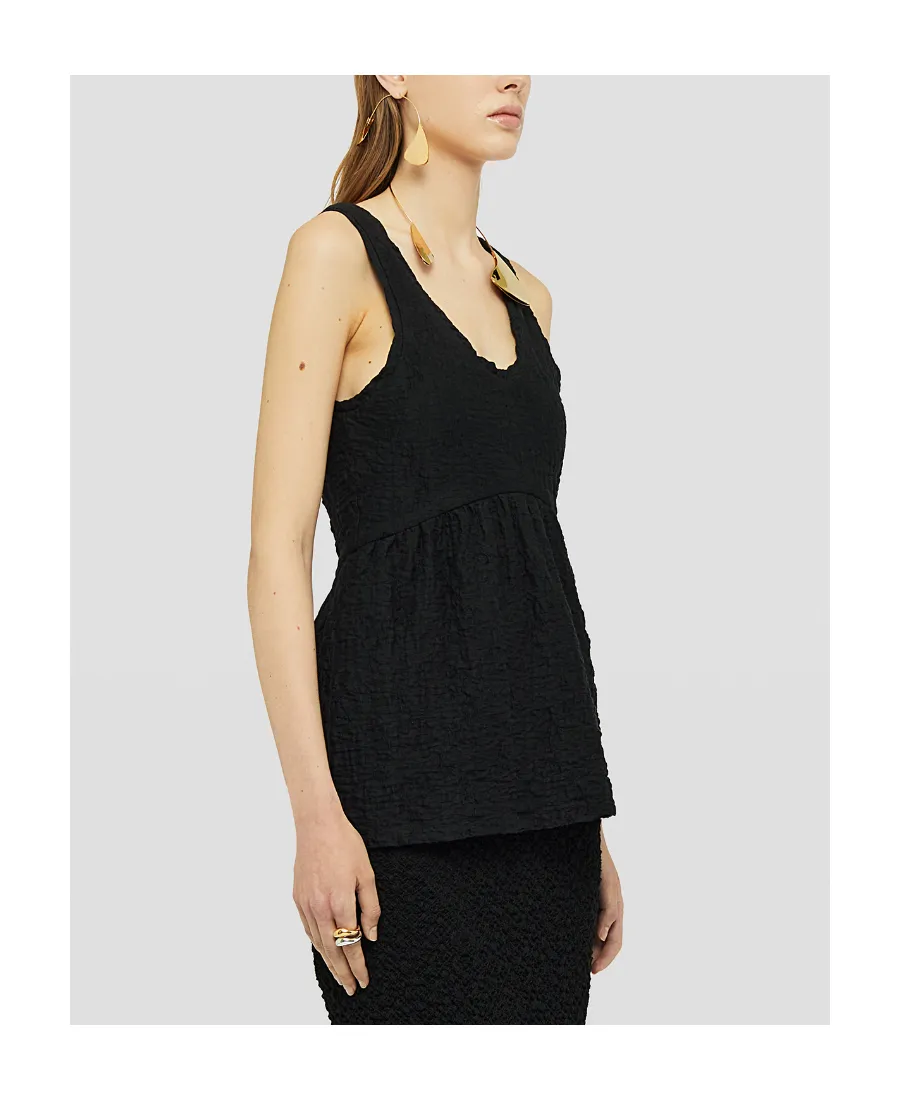 Jil Sander Sleeveless U-Neck Top