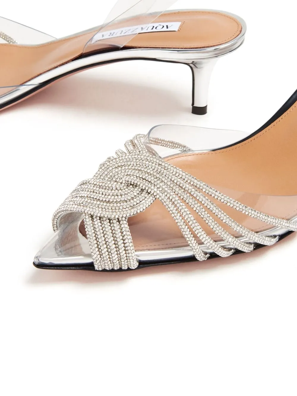 Aquazzura Gatsby Slingback Pointed Toe Pumps