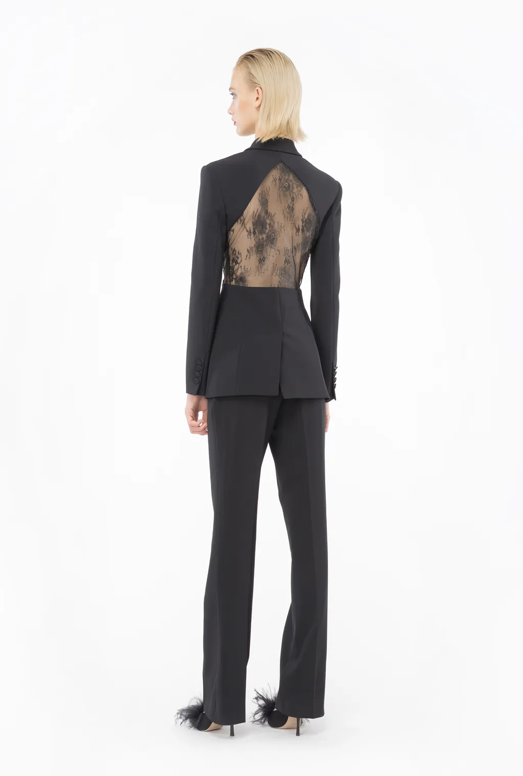 Pinko Technical Crepe Trousers