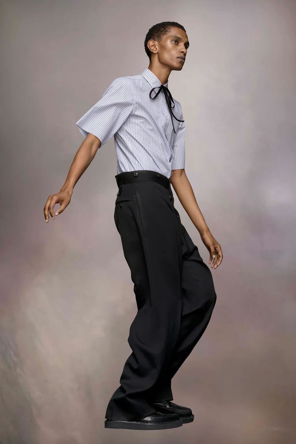 Maison Margiela Striped Buttoned Shirt