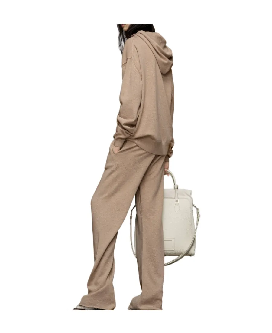 Maison Margiela Knitted Drawstring Hoodie