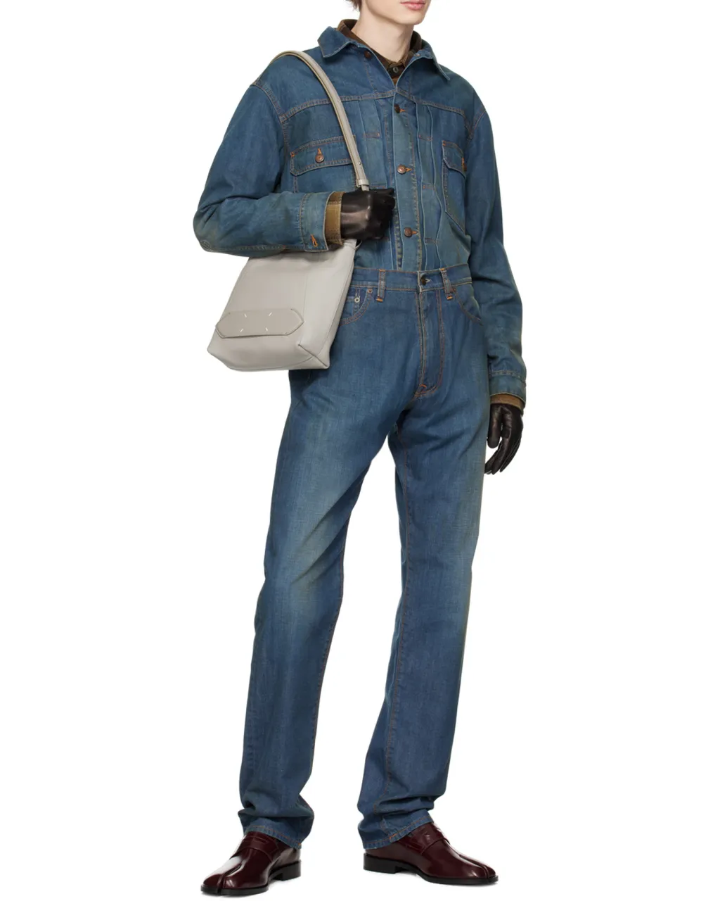 Maison Margiela Americana Wash Turn-Up Jeans