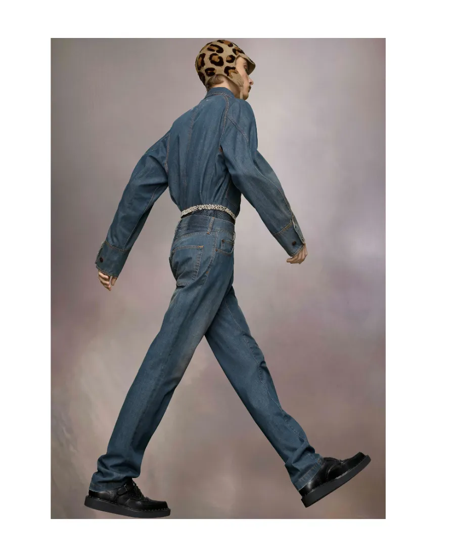 Maison Margiela Americana Wash Turn-Up Jeans