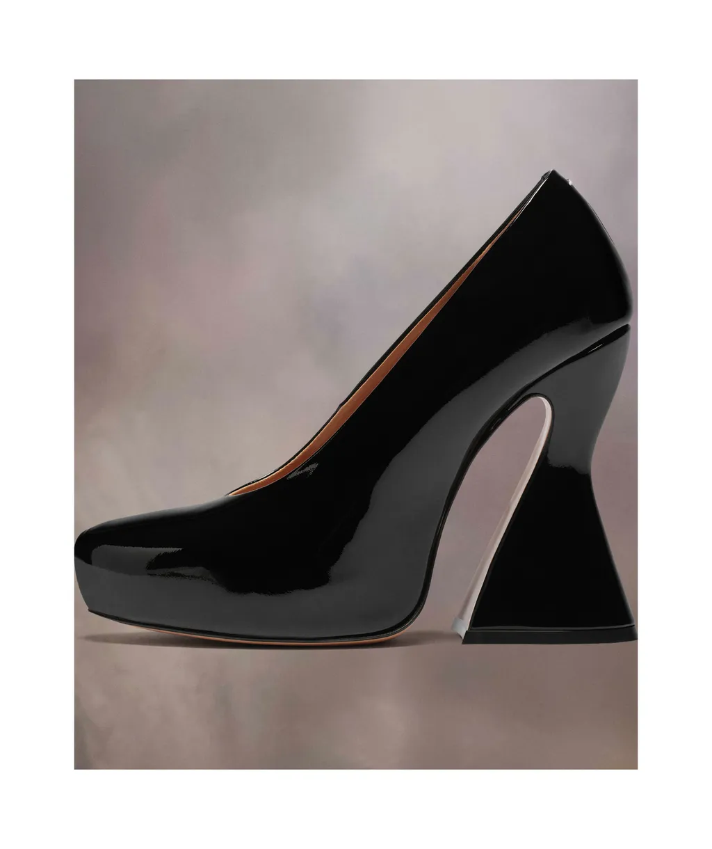 Maison Margiela Block Heeled Slip-On Pumps