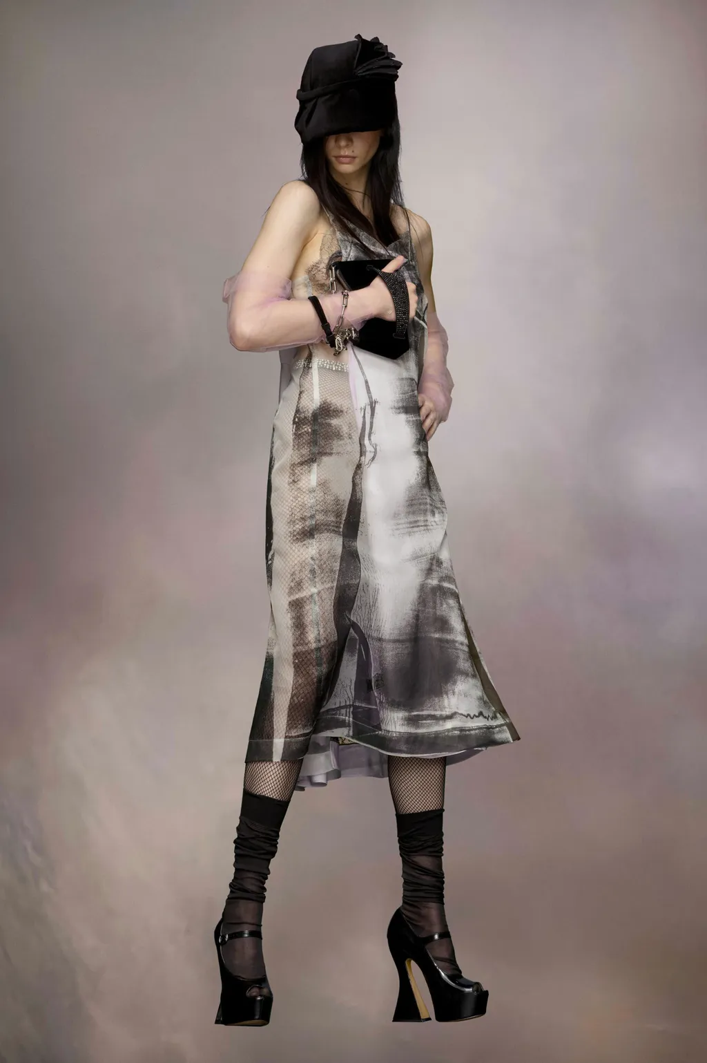 Maison Margiela Strapped Midi Dress