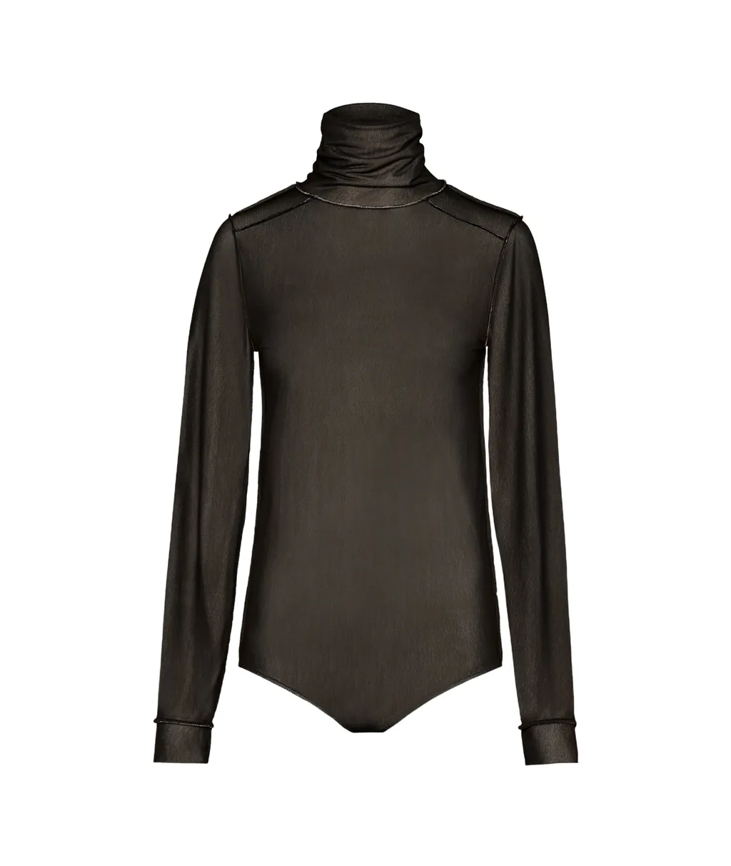 Maison Margiela Mockneck Sleeved Top