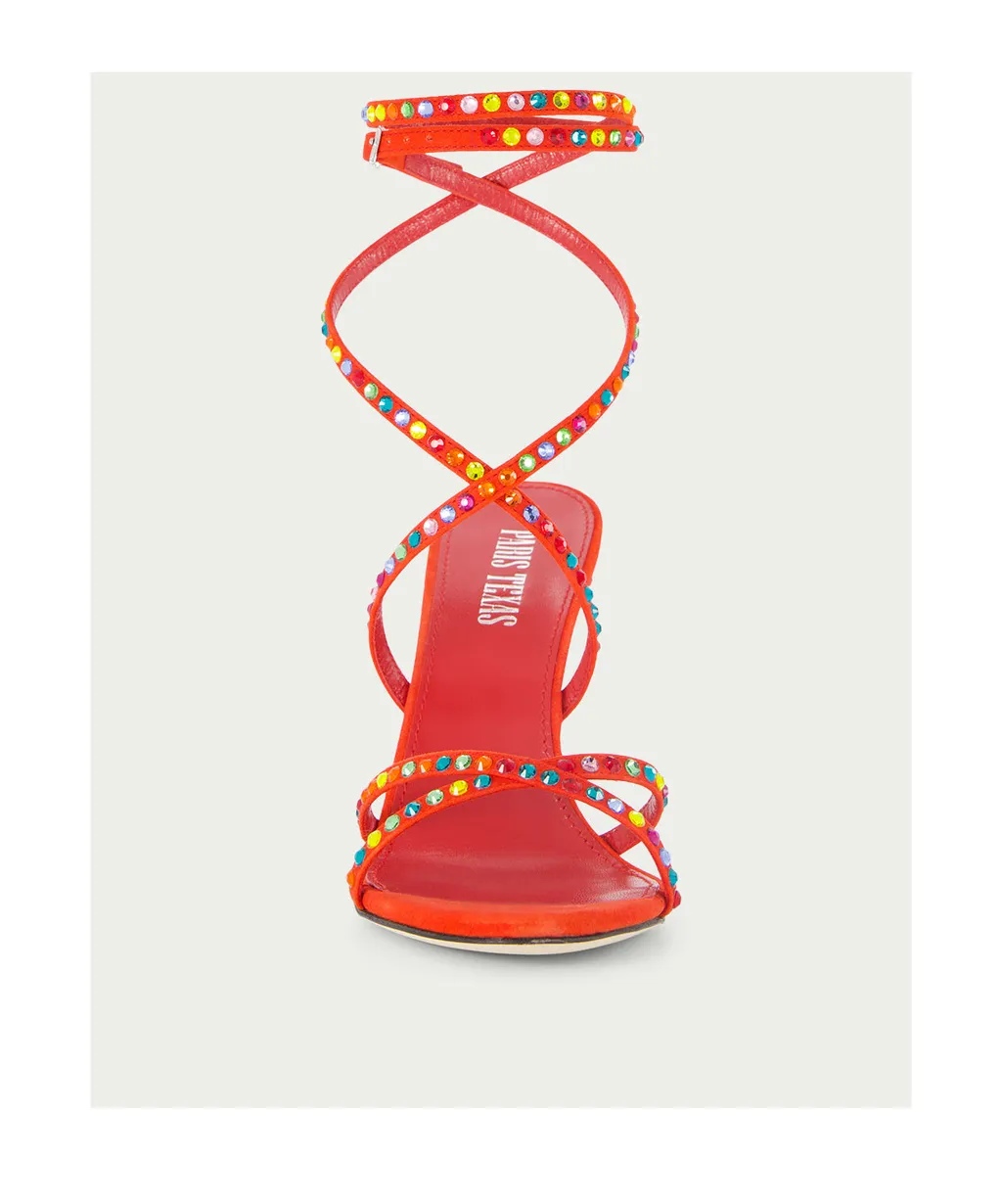Open-Toed High-Heeled Sandals