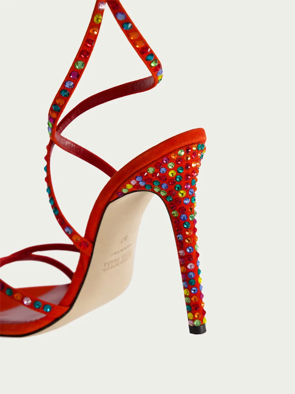 Open-Toed High-Heeled Sandals