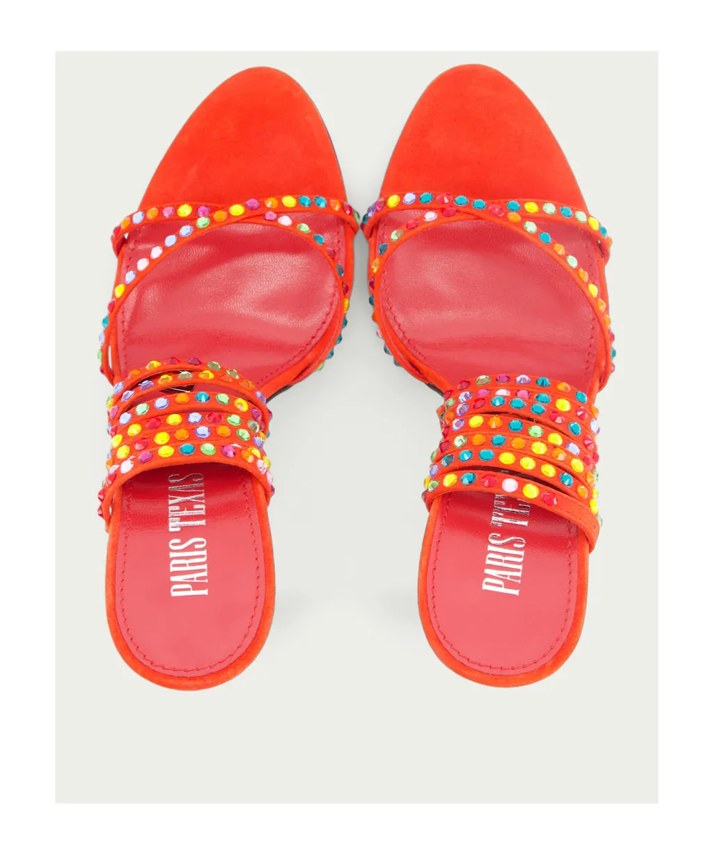 Open-Toed High-Heeled Sandals