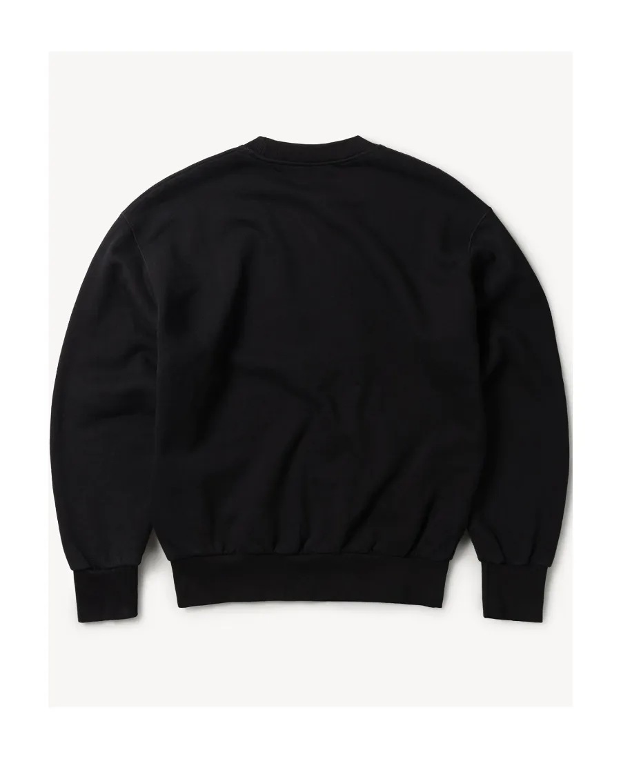 Aries Logo Printed Crewneck Sweatshirt