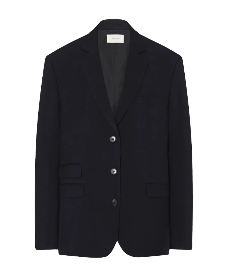 Ule Wool Canvas Blazer