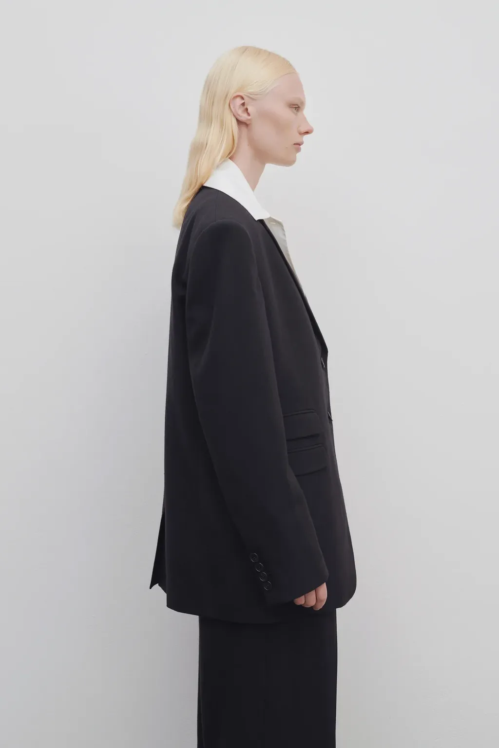 Ule Wool Canvas Blazer