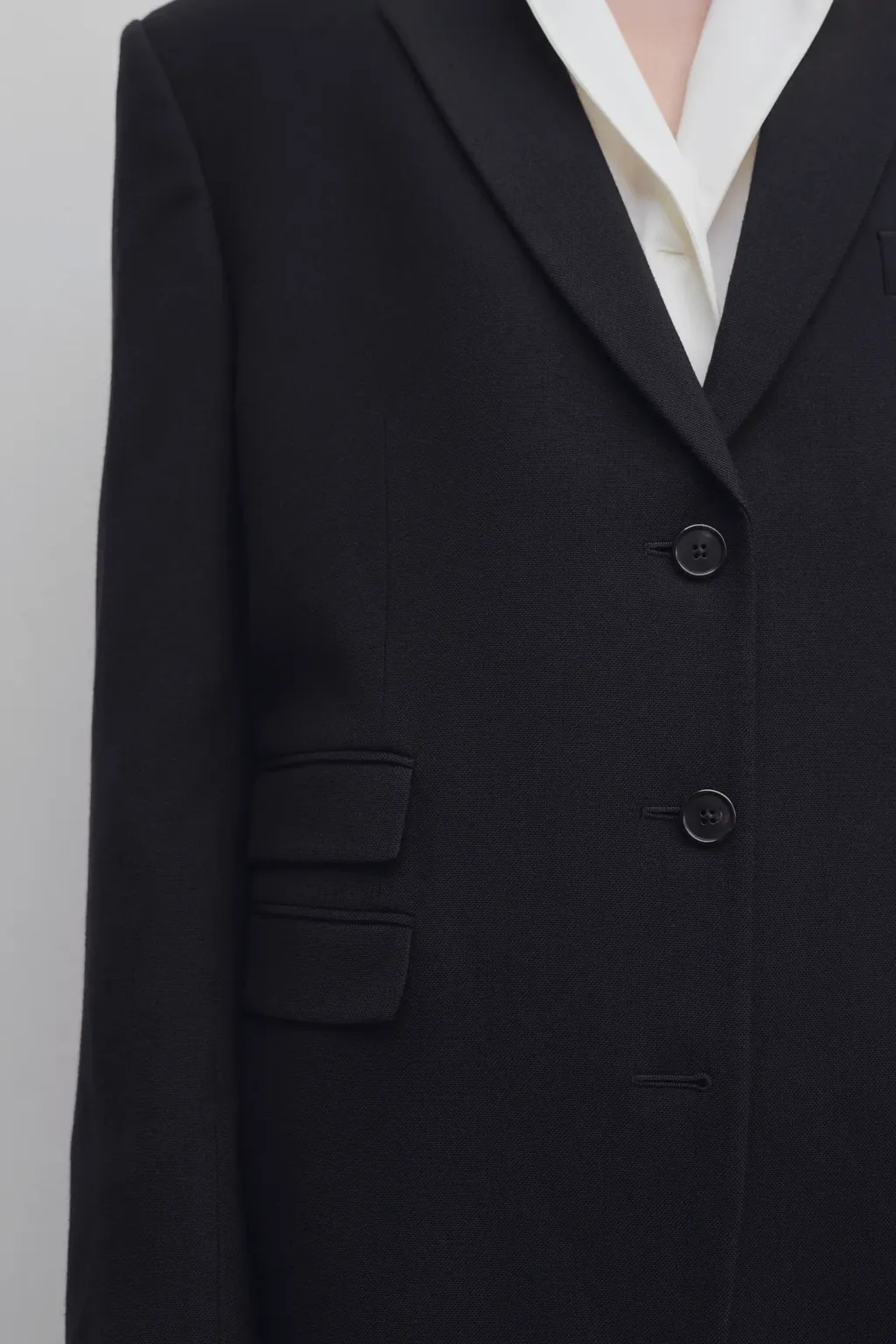 Ule Wool Canvas Blazer