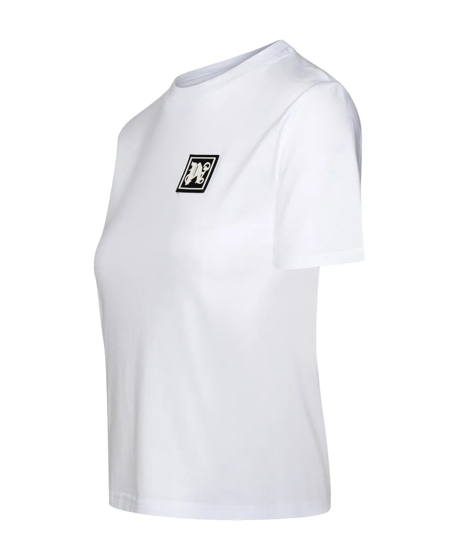 Palm Angels Logo Patch Crewneck T-Shirt