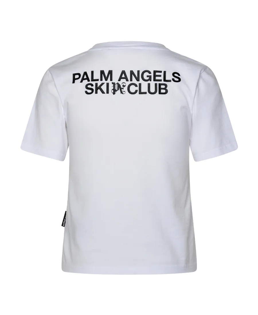 Palm Angels Logo Patch Crewneck T-Shirt