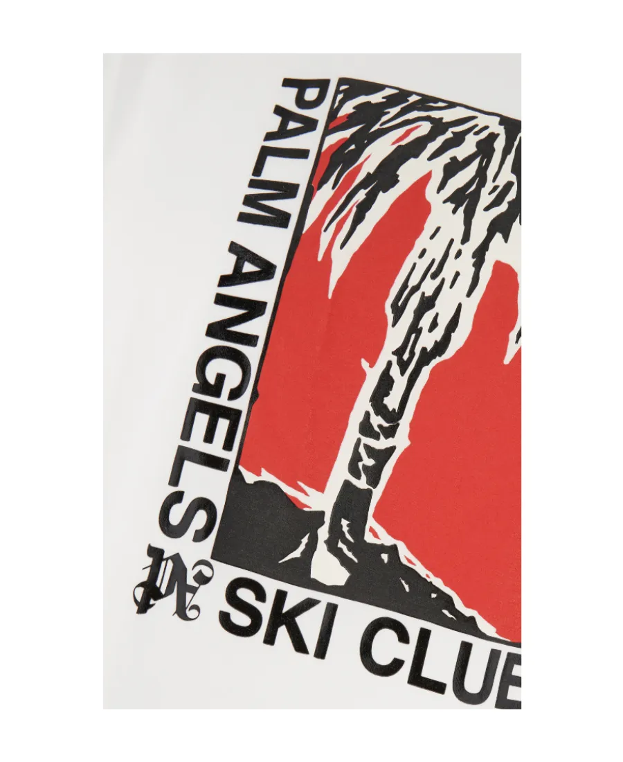 Palm Angels Ski Club Graphic Printed T-Shirt