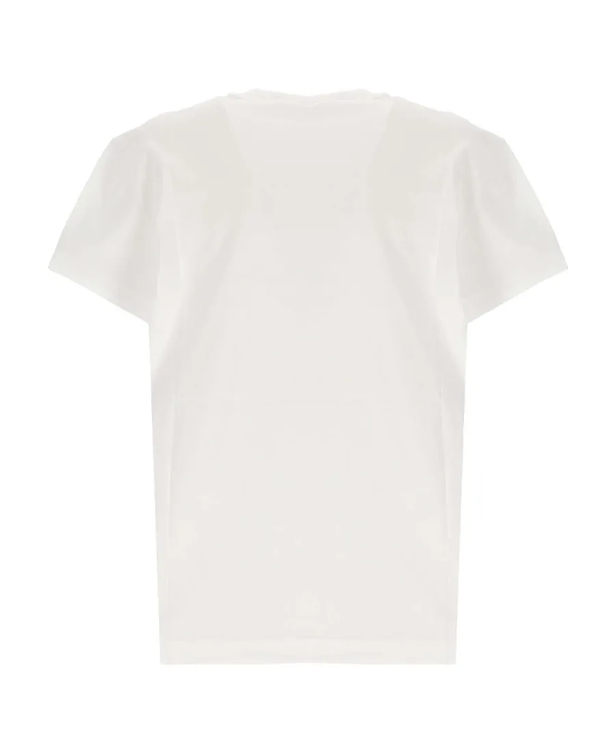 Stella Mccartney Logo Embroidered Crewneck T-Shirt