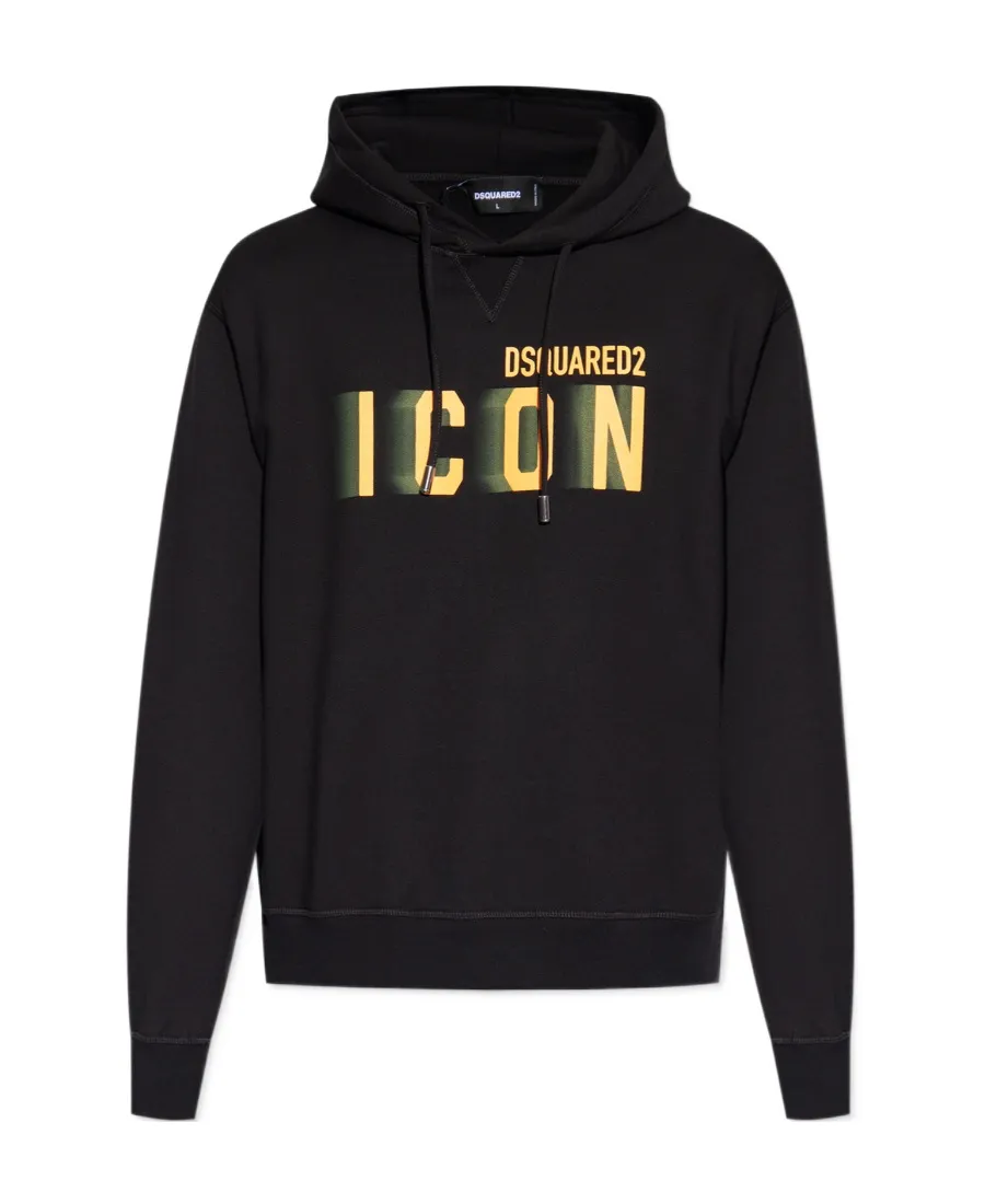 Dsquared2 Icon Printed Drawstring Hoodie