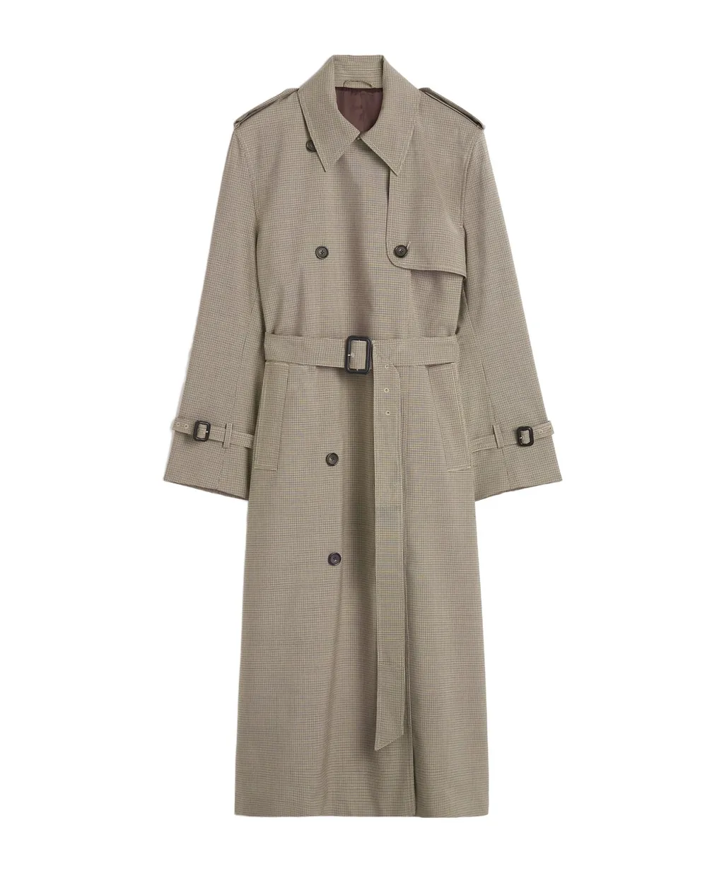 Double-Breasted Trench Coat